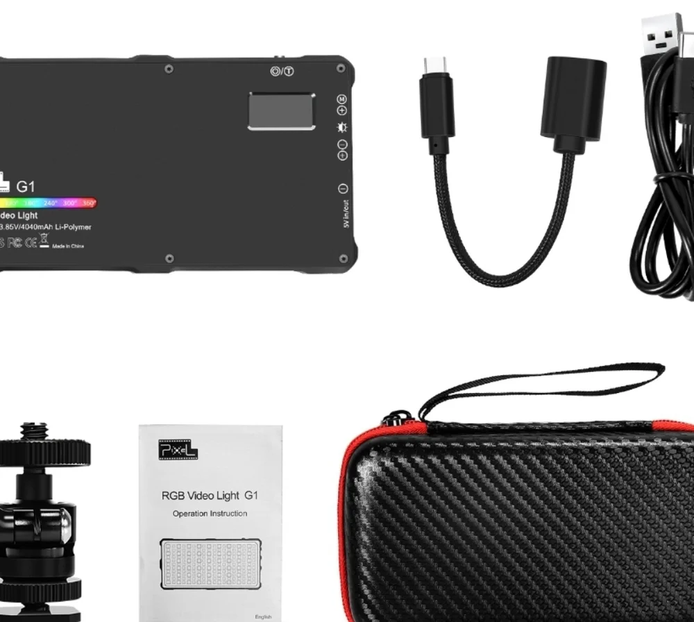Pixel RBG Video Light- NIB